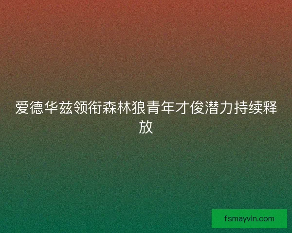 爱德华兹领衔森林狼青年才俊潜力持续释放